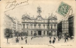 CPA Lyon Town hall FACA of the place of the Composts