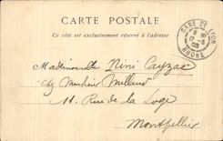 CPA Lyon Town hall FACA of the place of the Composts