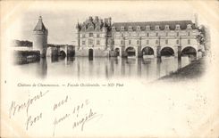 CPA Chateau de Chenonceaux Facade occidentale