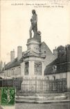 CPA Auxonne Statue of Napoleon 1st