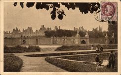 CPA Fontainebleau the palate seen of the floor