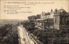 CPA Saint Germain im Bush-Hammer das Haus Henri IV oder war geborener Louis XIV