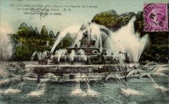 CPA Versailles the park the basin of Latone
