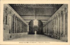 CPA Abbey of Mont Saint Michel the Refectory