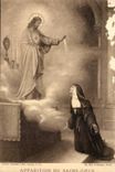 CPA Paris Apparition du SAcre Coeur