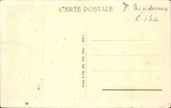 CPA Versailles Living room of the eye of ox