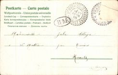 CPA Phantasie bluht Schmetterlings-Schmetterling