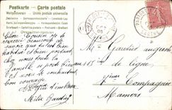 CPA Phantasie bluht Freundschaft