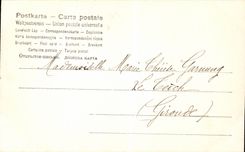 CPA Phantasie-Kind-Kaninchen-Kaninchen