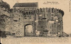 CPA Vezelay the New Gate