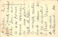 CPA In Morvan Road of the jump of Canche