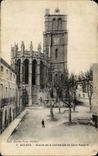 CPA Beziers Apse of the cathedral of Saint nazaire