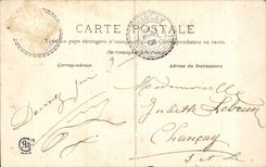 CPA Phantasie 1 April-Lieferbote der Fische