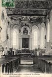 CPA Saint Maurice Thizouaille Interior of the church