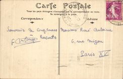 CPA Chateau de Chambord Vue sur la facade nord prise de l'hotel du Grand Saint Michel