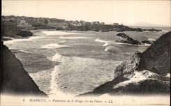CPA Biarritz Panorama de la lage vu du phare