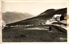 CPA der Kragen von Aubisque und Hotel handeln