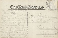 CPA Cauterets die Kaskade der Brucke von Spanien