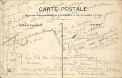 Interior CPA of the circus of Gavarnie