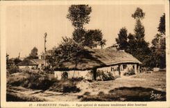 CPA spezielles StandardFromentine von den Vendean Hausern bekannt als bourines