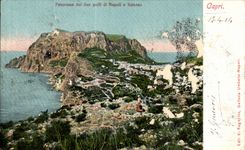 CPA Italien Italien CApri Panorama dei passender Golfi di Napoli E Salerno