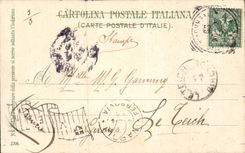 CPA Italien Italien CApri Panorama dei passender Golfi di Napoli E Salerno