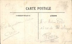 CPA Pau the peak of the South seen of the boulevard of the Pyrenees