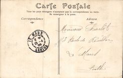 CPA Tours Le parc Mirabeau