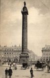 CPA Paris Vendome Column