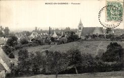 CPA Monce in Saosnois Panorama