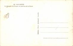 CPA Gavarnie the way of the circus to the plate of Prade