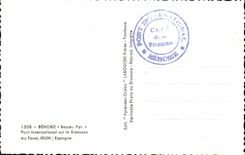 CPSM Behobie international Bridge on Bidassoa At the Irun bottom