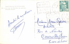 CPSM zwischen Batz und Pouliguen das Mass von Manerie ein Tag schlechtes Wetter