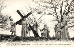 CPA Pelerinage of the martyrdom of Pontchateau the way of Jesus cross comforts the girls of Israel