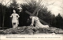 CPA Pelerinage of the martyrdom of Pontchateau the way of Jean cross fall for the first time