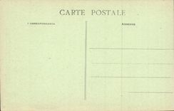 CPA Pilgrimage of the martyrdom of Pontchateau the way of cross the virgin of the pains close the Court