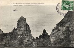 CPA le Calvados ses rochers et ses falaises La petite Suisse Environs d'Arromanches