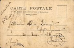 CPA Tunisia a street has Tunis