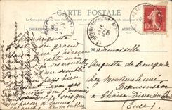 CPA Mieussy the bridge of the devil