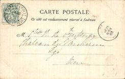 CPA Clisson die Brucke und das alte Schloss