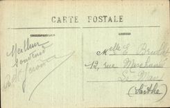 CPA Beg meil panorama of the point of the semaphore beaches