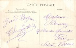 CPA Reims the rock of the garden School