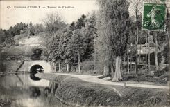 CPA Surroundings of Esbly Tunnel of Chalifert