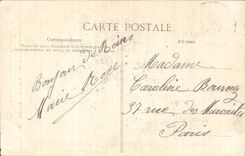 CPA Reims Aisne reason for the fountain