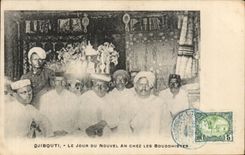 CPA Dimensions of Somalis Djibouti the day of the new year among Buddhists