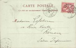 CPA Panorama of Cannes the boulevard of the Small cross taken of the hotel of the beach