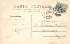 CPA Lyon carries monumental of the park of the gold Head