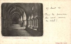 CPA Luxeuil Cloisters of the abbey