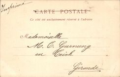 CPA Dijon der allgemeine Garten und der Platz Darcy