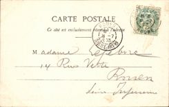 CPA Lyon Slope and church of Fourviere